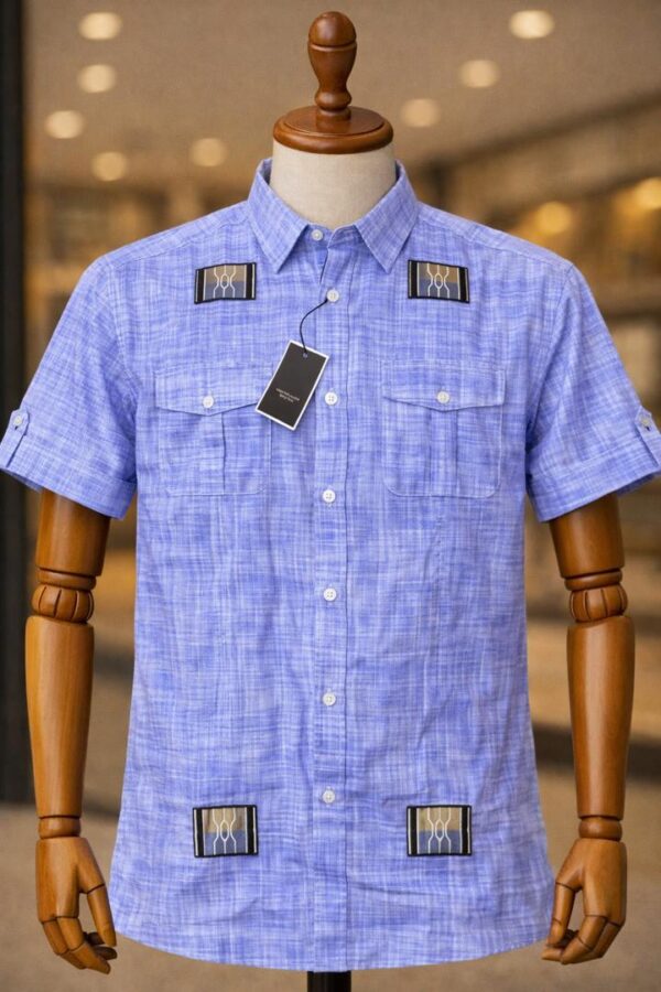 Chemise Homme  – Style Élégant Africain Moderne