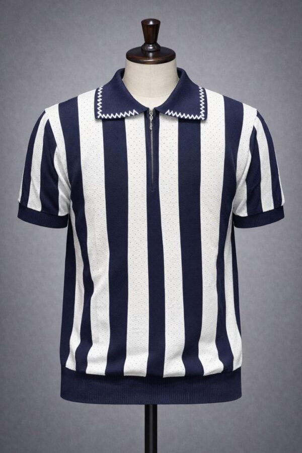 Polo Homme Style Golf à Col Zippé – Élégant et Moderne