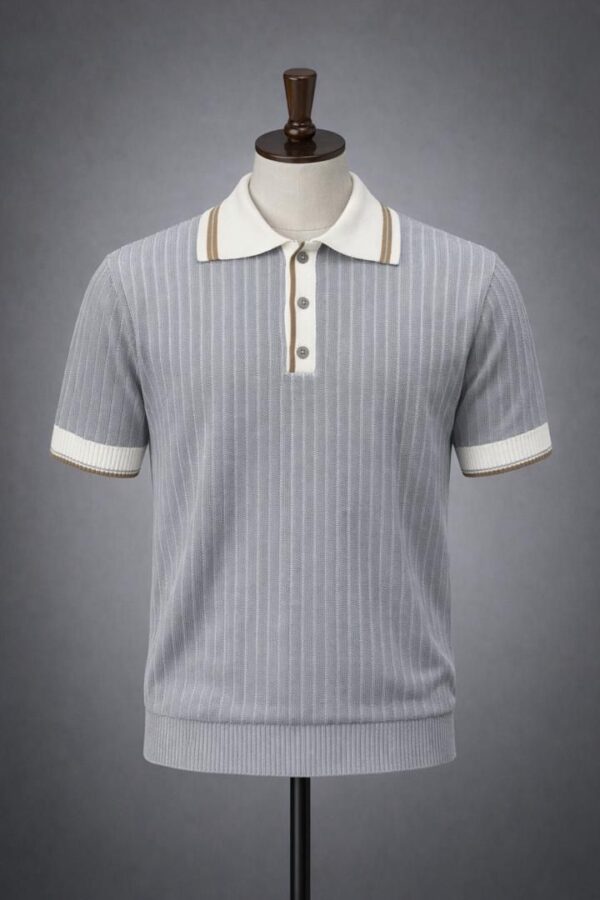 Polo Homme Style Golf à Boutons – Élégant et Confortable