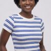 CROP TOP FEMME COL ROND