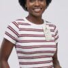 Crop Top Femme col rond  Manches Courtes – Style & Confort