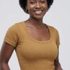 Crop Top Femme col carré Manches Courtes – Style & Confort